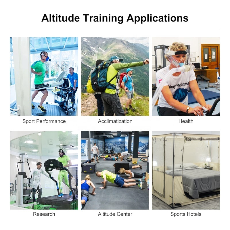 New 3 Gear Adjustment Hypoxia Generator Sport Hypoxic Air Generator and Tent Hypoxic Generator for S