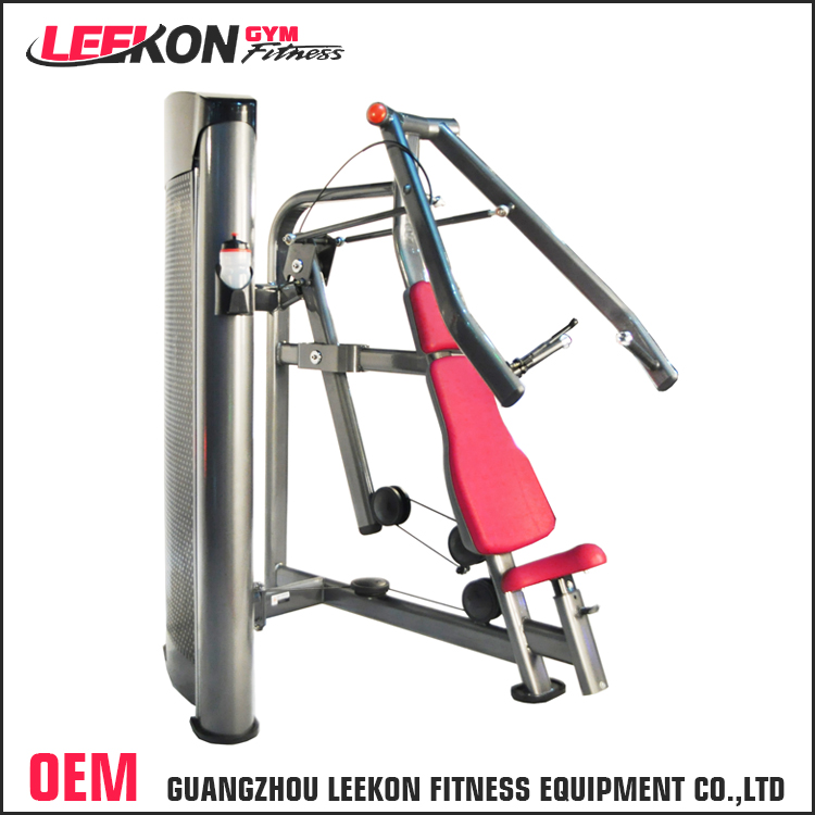 low price commercial gym muscle training seated chest press import sports equipment
