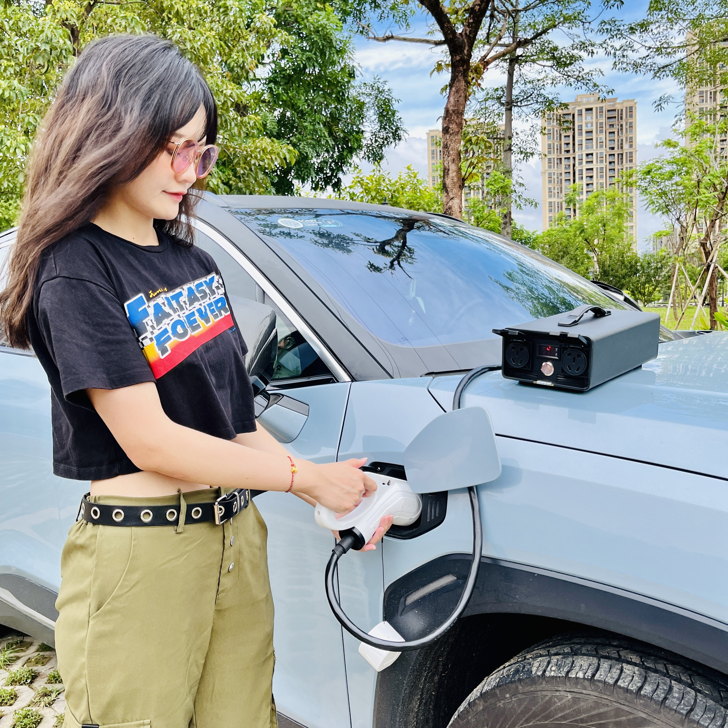 ev car inverters battery discharge outdoor sports other camping