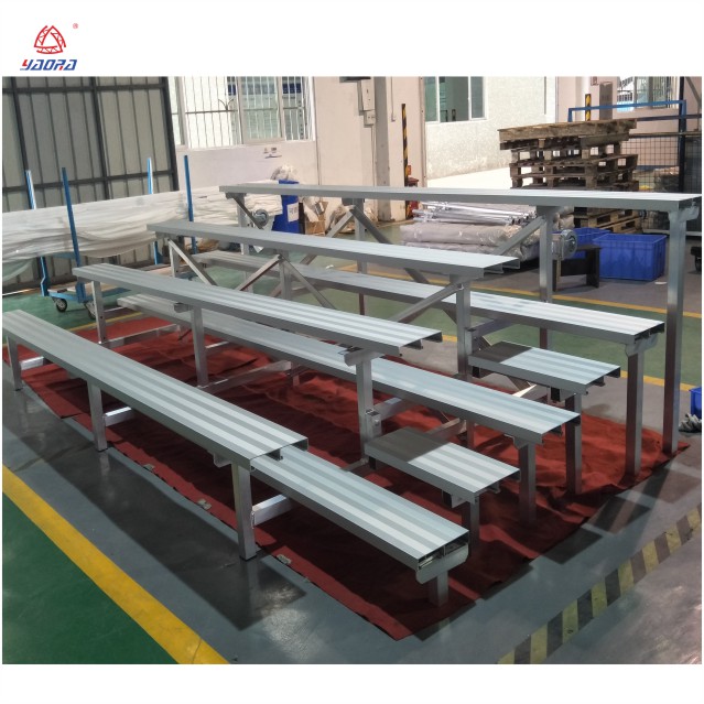 Factory price on sale top quality aluminum permanent spectator sport bleacher