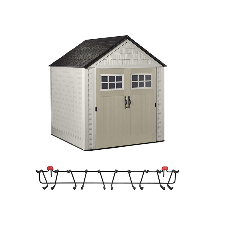 Resin Weather Resistant Storage Shed, Bike Shed, Lawn Mover Storage
