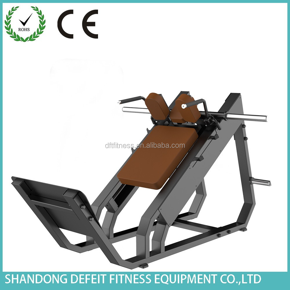 Hack squat +Leg Press KJ-1250 2017 new sport triceps fitness exercise equipment