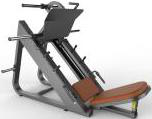 Hack squat +Leg Press KJ-1250 2017 new sport triceps fitness exercise equipment