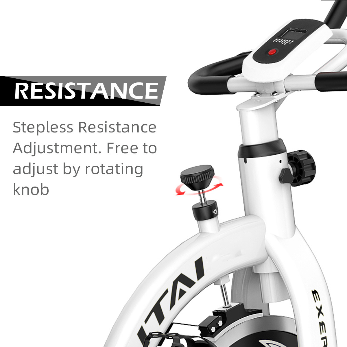 Sports Shoes Intelligent Exercise Bike Indoor Cycling Home Cardio Weight Loss Machine Fitness Gym Tr