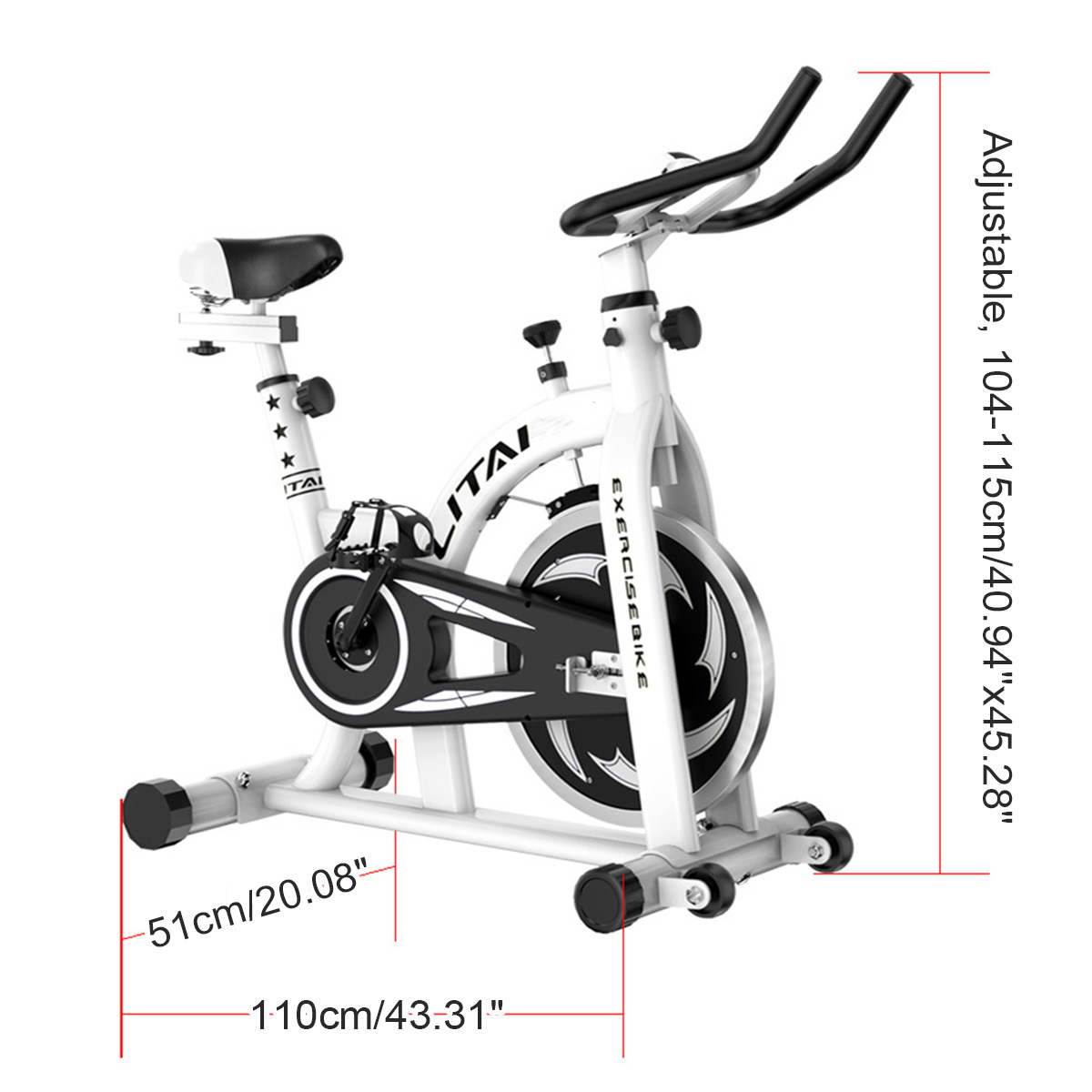 Sports Shoes Intelligent Exercise Bike Indoor Cycling Home Cardio Weight Loss Machine Fitness Gym Tr