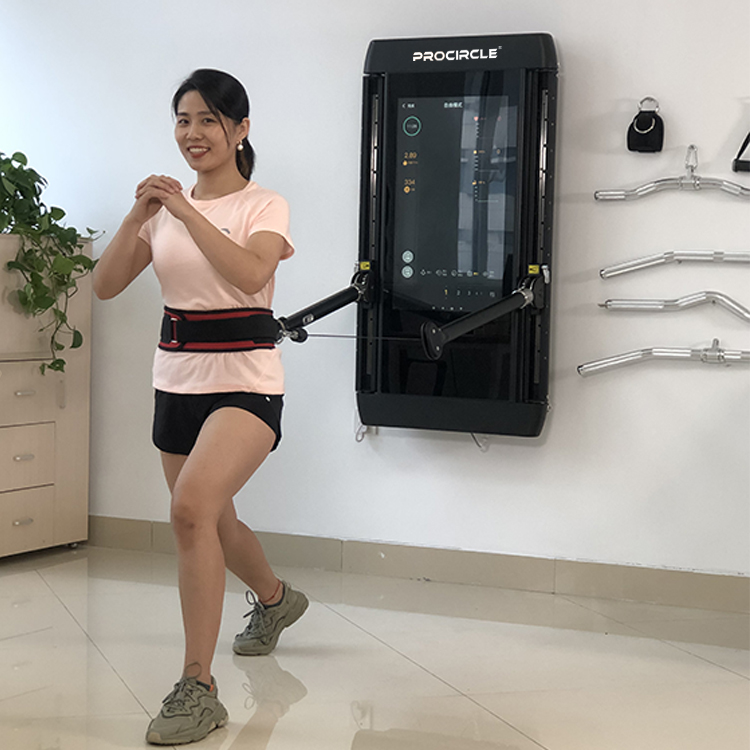 2022 Intelligent Fitness Home Training Machine Wall Mounted Digital Gym