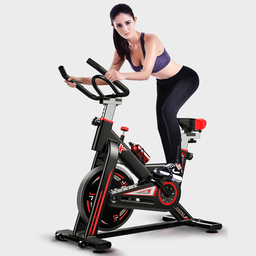 Indoor body building home gym equipment fitness machine exercise folding magnetic static bicycle spo
