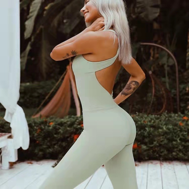 Drop Shipping Summer Gym Sports High Quality Custom Fitness Workout Active Wear Women Yoga Suit Cros