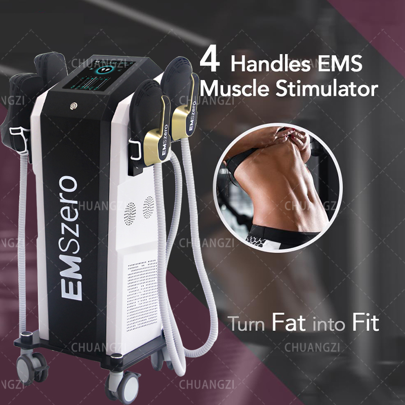 DLS-emslim fat rejection machine 13 Tesla 5 handle RF Emszero weight loss portable electromagnetic w