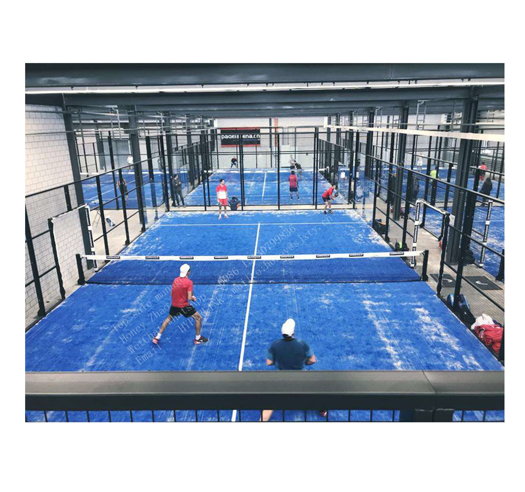 Chinese Golden supplier Hot Sale Good Quality Paddle Tennis Court for outdoor sports with rain roof