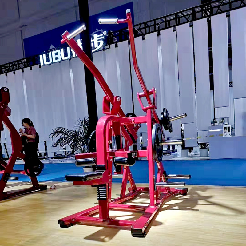 Weight Plate Loaded Iso-Lateral Wide Pulldown Gym Equipment For Fitness Sports Exercise