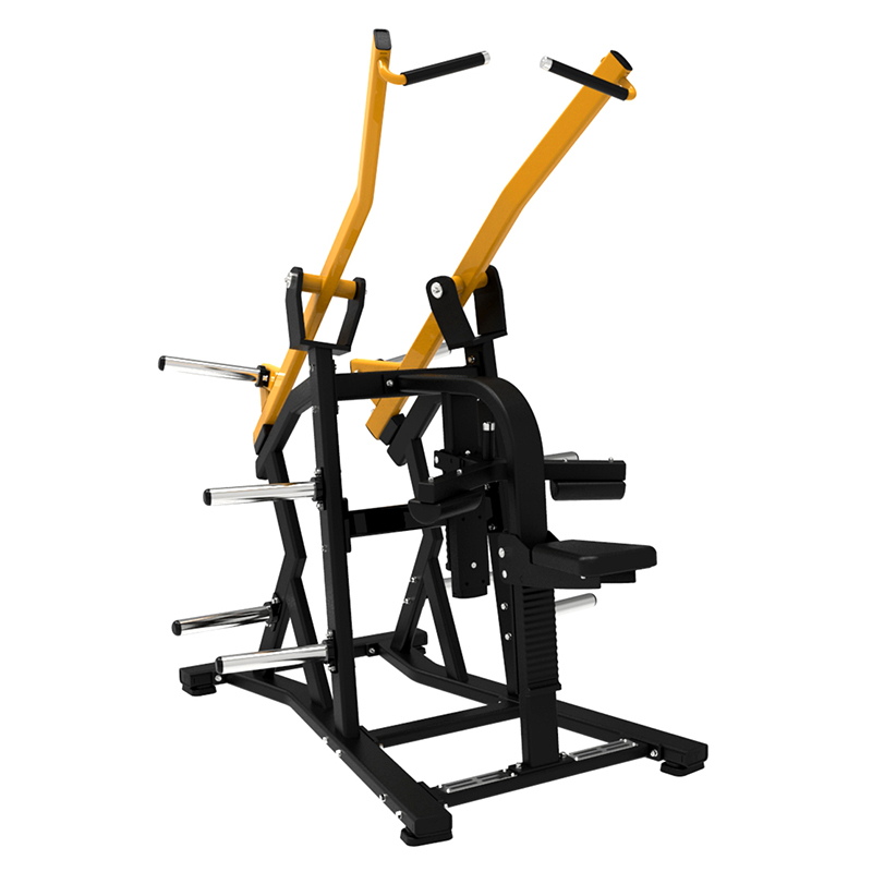 Weight Plate Loaded Iso-Lateral Wide Pulldown Gym Equipment For Fitness Sports Exercise