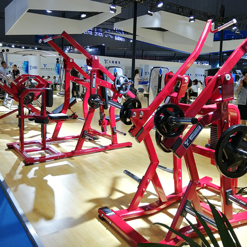 Weight Plate Loaded Iso-Lateral Wide Pulldown Gym Equipment For Fitness Sports Exercise