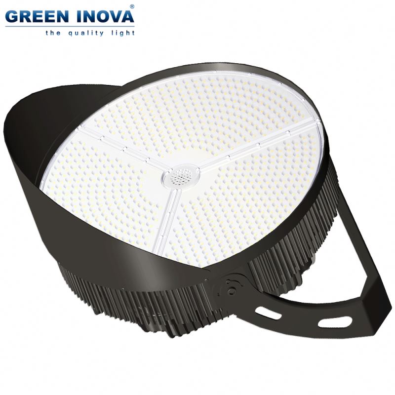 stadium LED lighting 130lm per watt fliker free CRI90 HDTV broadcast-level lighting flood light 2000