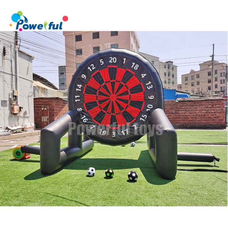 Outdoor sports Inflatable Football Soccer Dart Board