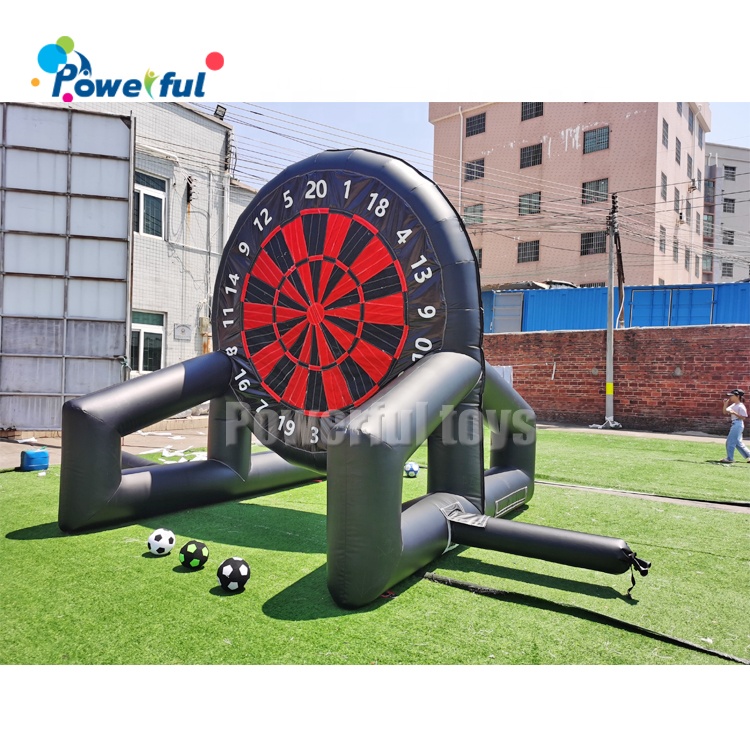 Outdoor sports Inflatable Football Soccer Dart Board