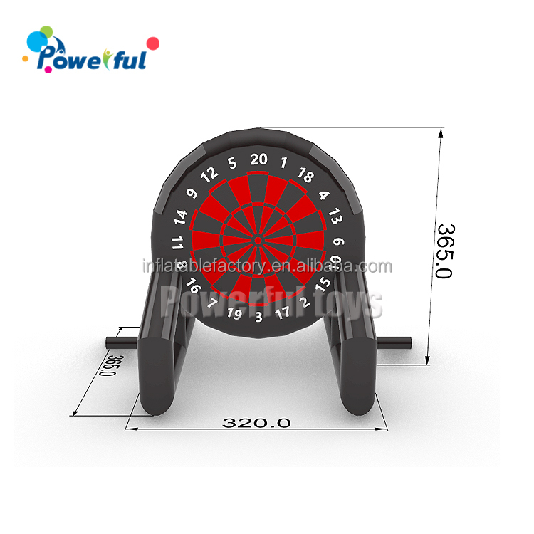 Outdoor sports Inflatable Football Soccer Dart Board