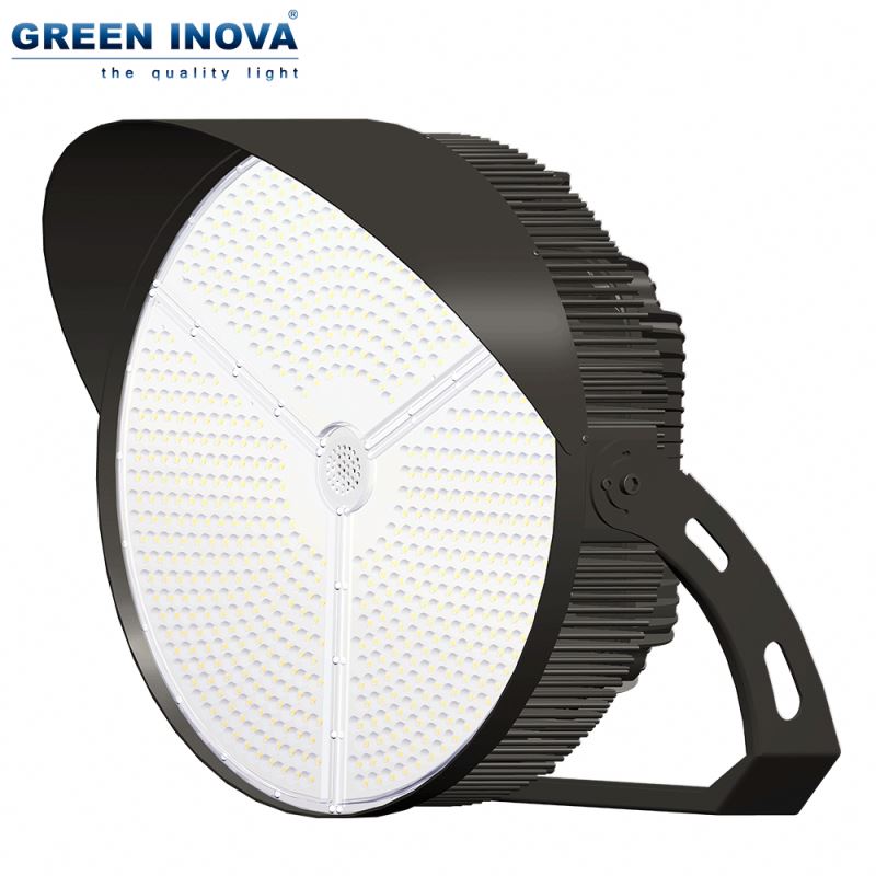 IP67 waterproof optional optic lens and glass lens 500w led high mast light for football pitches soc