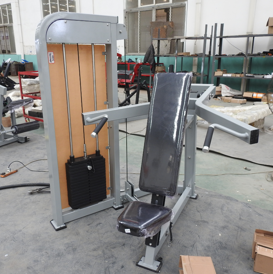 Gym studio equipment Fitness Club shoulder press for sports exercise