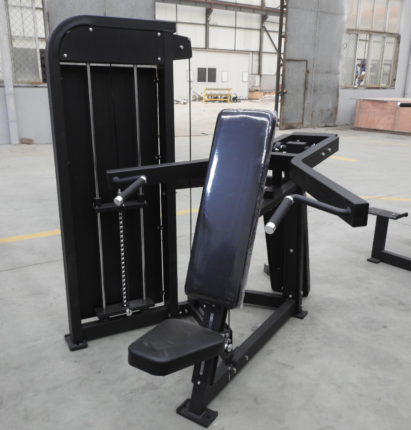 Gym studio equipment Fitness Club shoulder press for sports exercise