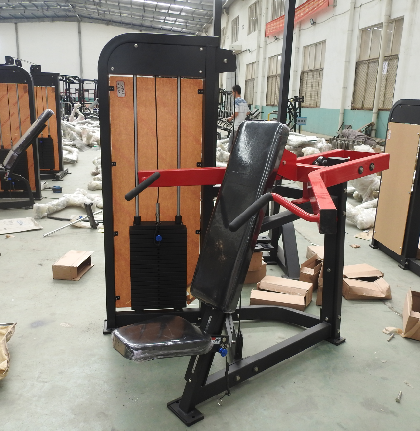 Gym studio equipment Fitness Club shoulder press for sports exercise
