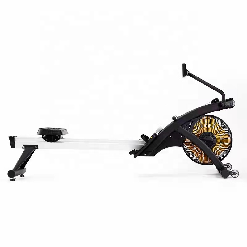 Popular Magnetic Control resistance Air Rower Cardio Exercise fan System Rowing Machine