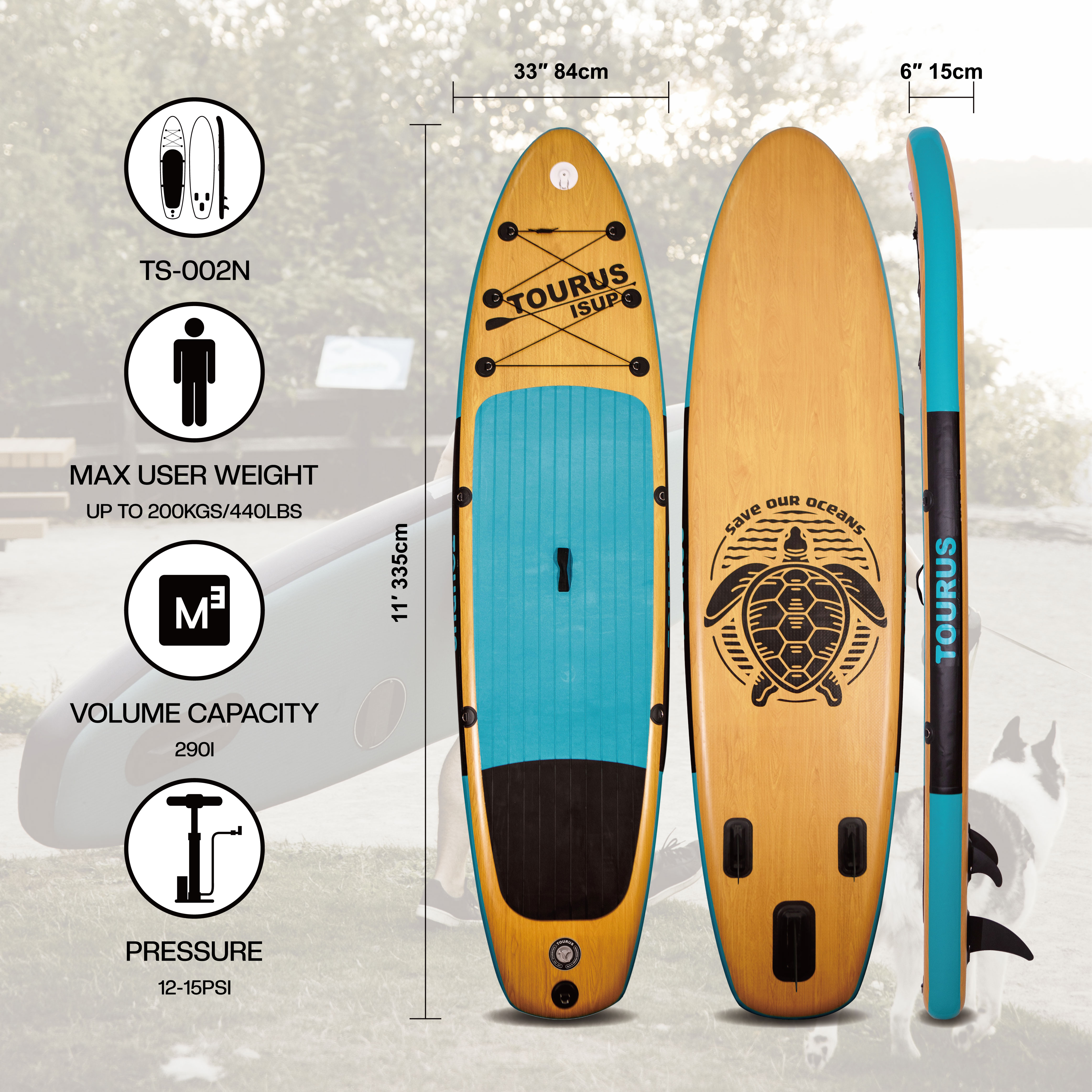 2022 wholesale price inflatable sup wood paddle boards sup stand up paddle board inflatable 11 inch 