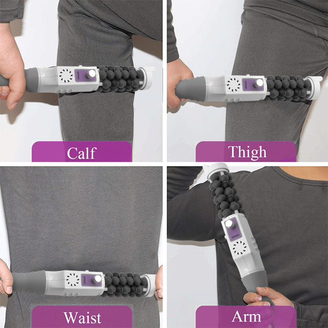 Fitness Yoga Muscle Relax Roller Stick Massager R-sleek Cellulite Removal Sport Massagers Machine