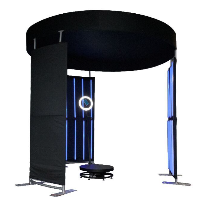Drop shipping 360 degree platform photo booth 360 photo booth machine