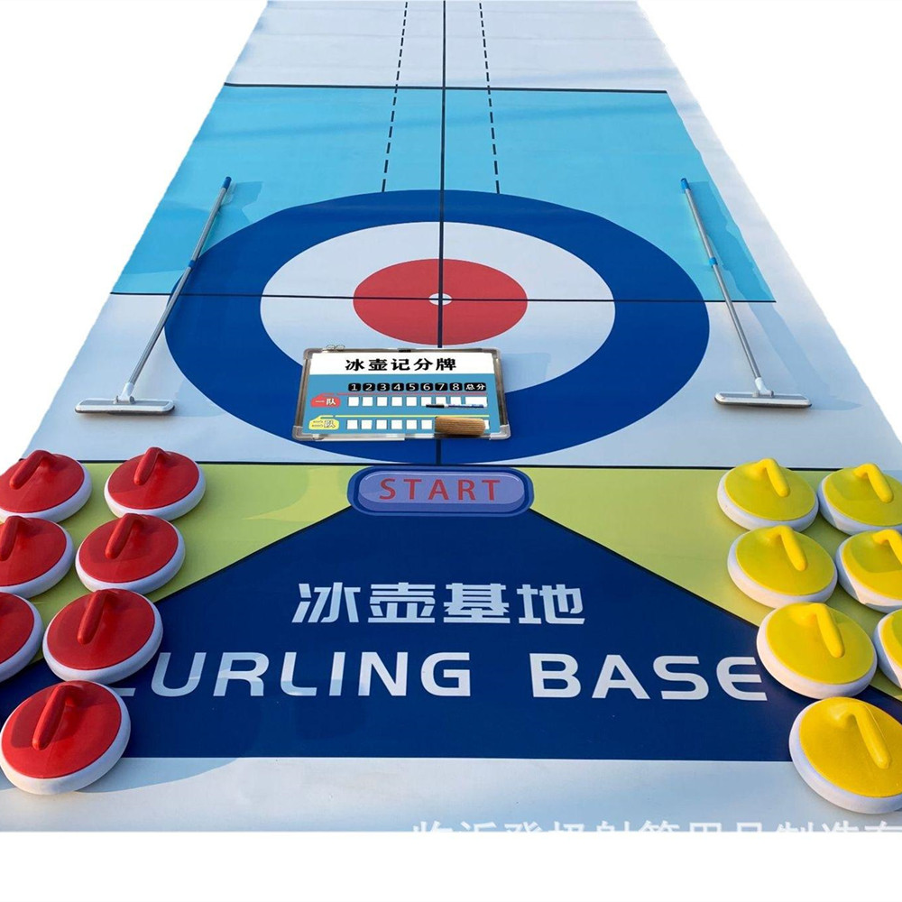 Outward Bound Training use  ice curling equipment with Curling rocks curling panels team sports