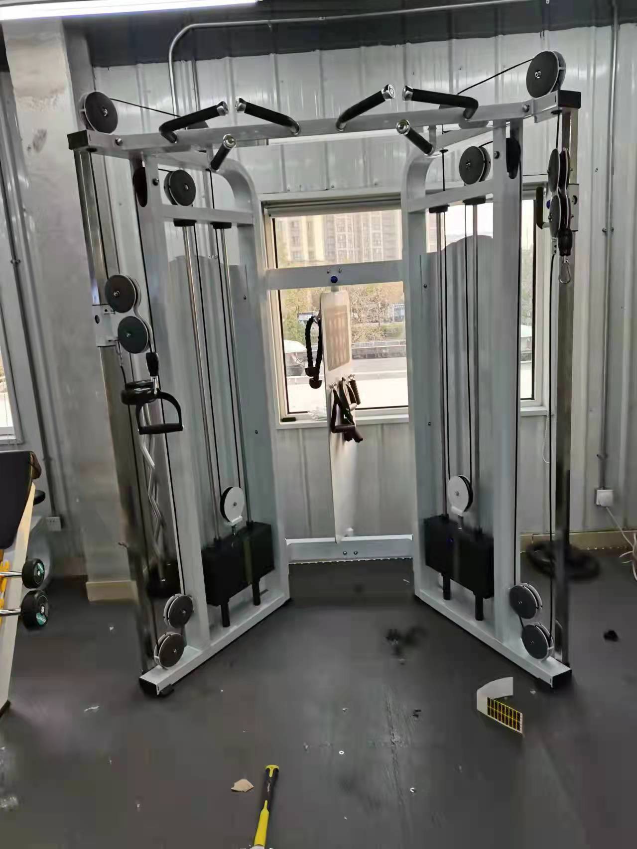 Wholesale Home Body Building Cable Crossover Multifunctional Power Cage Squat Rack And Weight Liftin