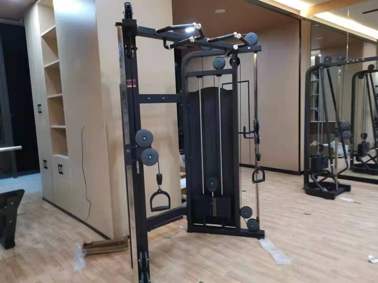 Wholesale Home Body Building Cable Crossover Multifunctional Power Cage Squat Rack And Weight Liftin