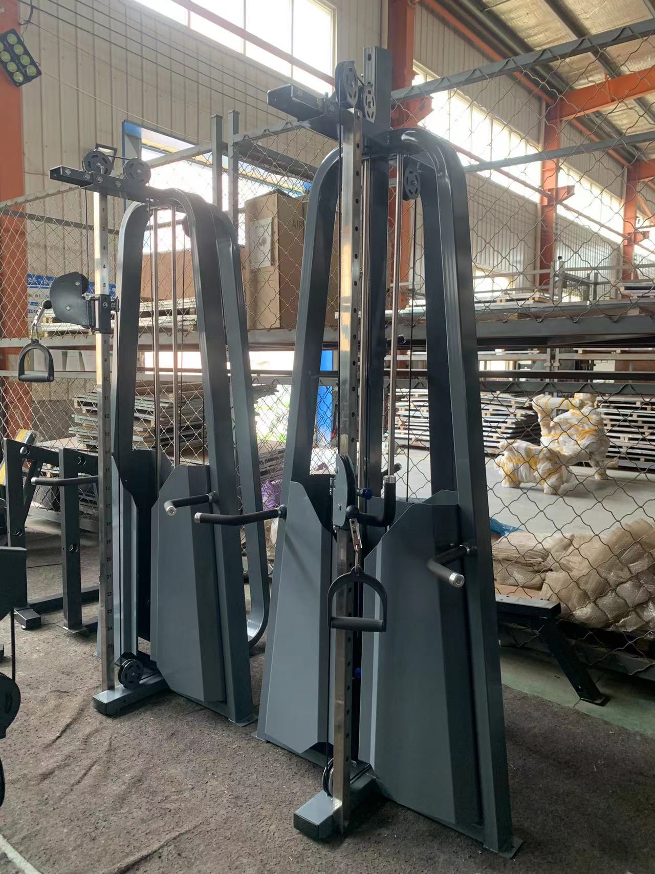 Wholesale Home Body Building Cable Crossover Multifunctional Power Cage Squat Rack And Weight Liftin