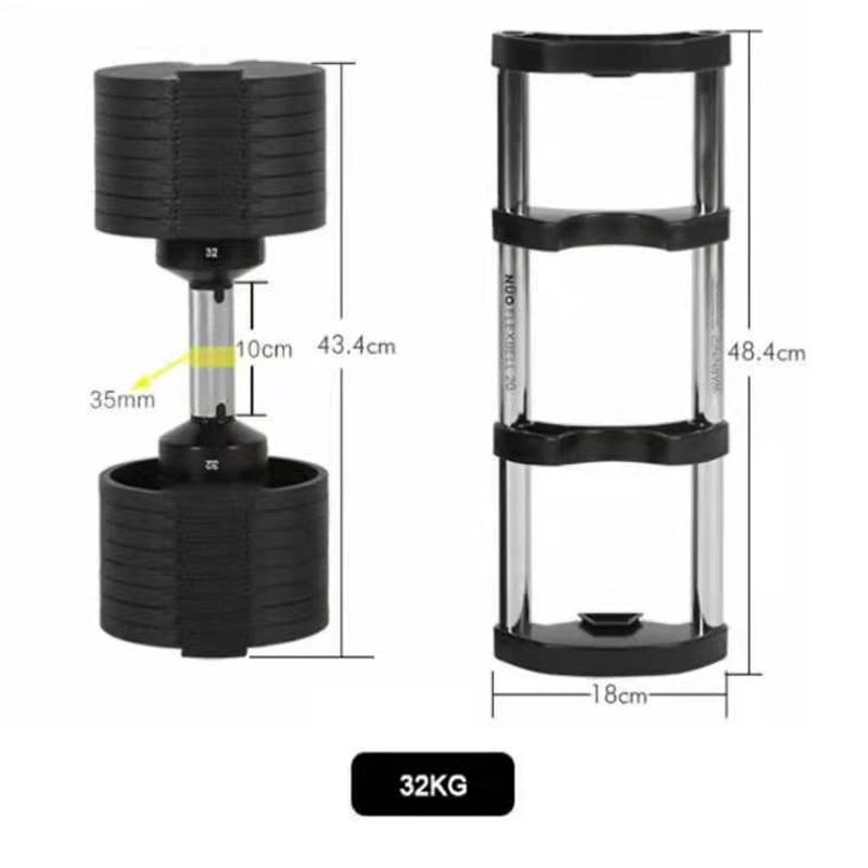 Sports direct free weights buy cheap iron 32kg adjustable fitness gym dumbbells