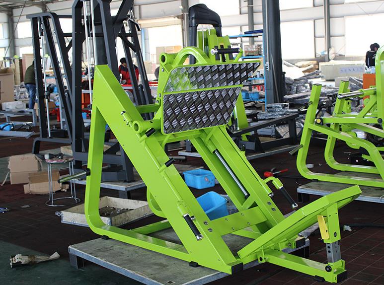 adjustable professional commercial gym equipment leg press combo for sale V hack squat machine