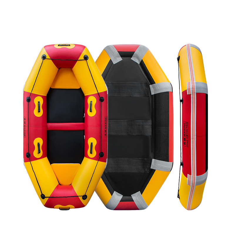 Rafting boat bottom thick wear-resistant tourist attractions inflatable boat rubber boat entertainme