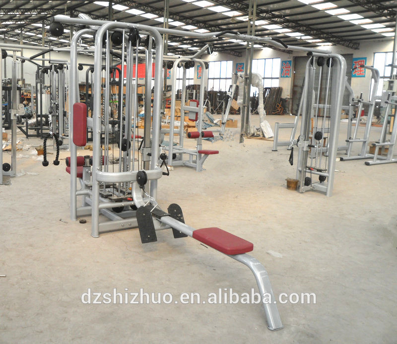 Shizhuo Multi Functional Commercial Gym Exercise Fitness Equipment Multi Jungle 5 Stations