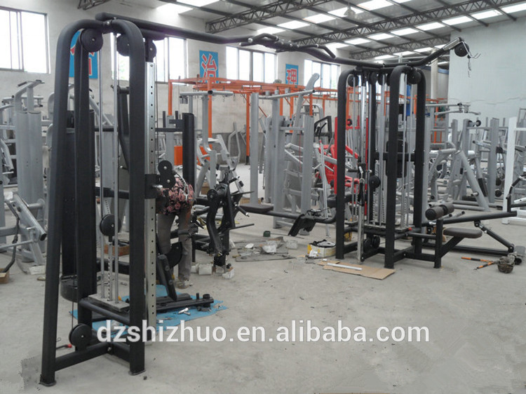 Shizhuo Multi Functional Commercial Gym Exercise Fitness Equipment Multi Jungle 5 Stations