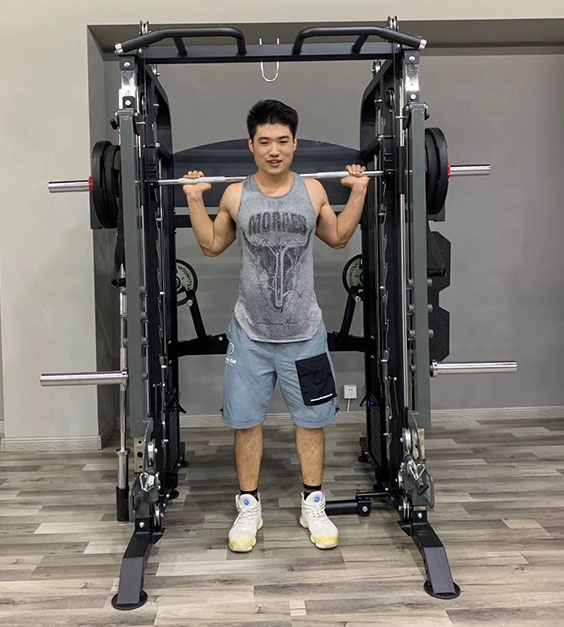Best Gym Smith Machine Strength Training Cable Crossover Trainer Multi Racks Smith Machine Gym Cages