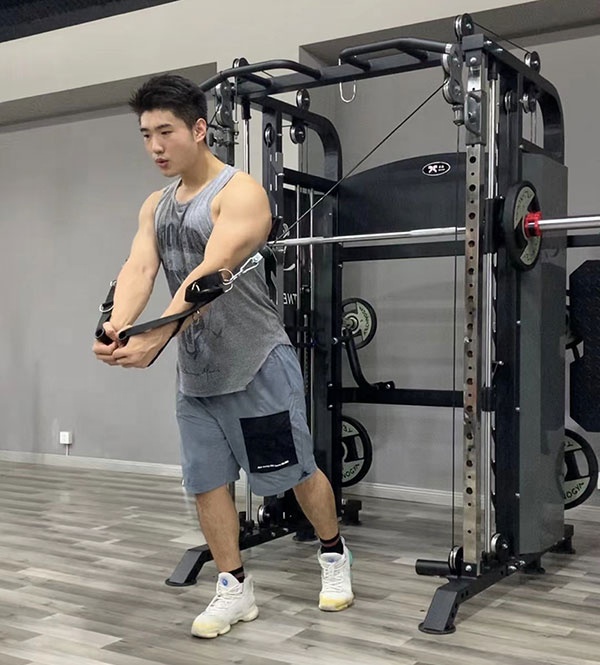 Best Gym Smith Machine Strength Training Cable Crossover Trainer Multi Racks Smith Machine Gym Cages