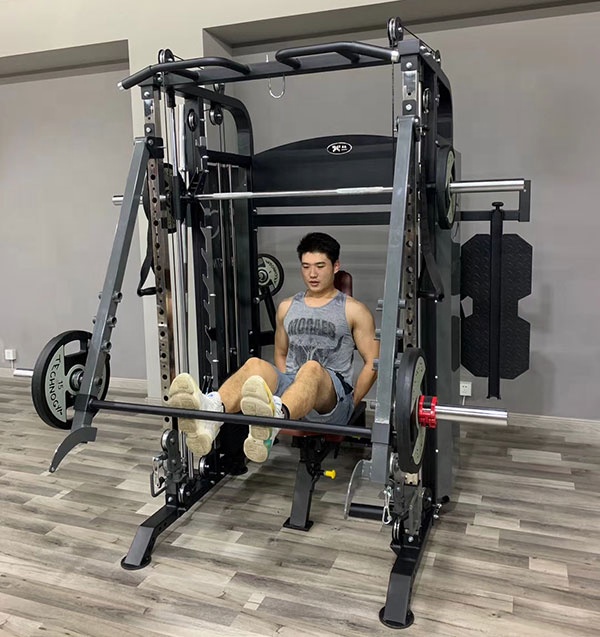 Best Gym Smith Machine Strength Training Cable Crossover Trainer Multi Racks Smith Machine Gym Cages