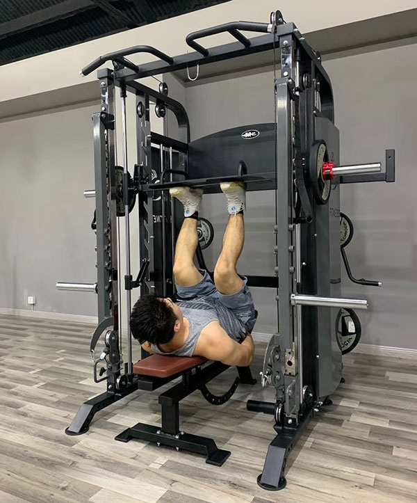 Best Gym Smith Machine Strength Training Cable Crossover Trainer Multi Racks Smith Machine Gym Cages