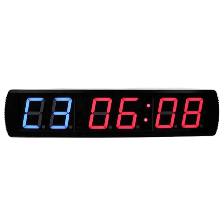 Cross Fitness Sports 6 Digit Remote Control Gym Timer