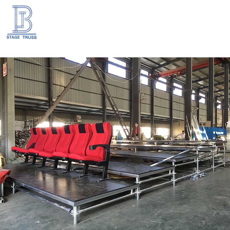 aluminum mobile demountable  bleacher Outdoor Outdoor activities Sports show grandstand