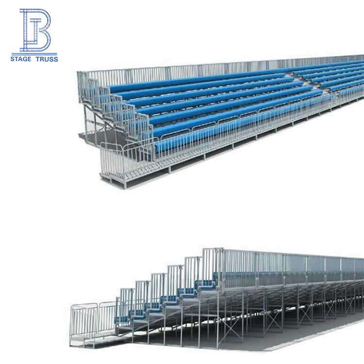 aluminum mobile demountable  bleacher Outdoor Outdoor activities Sports show grandstand