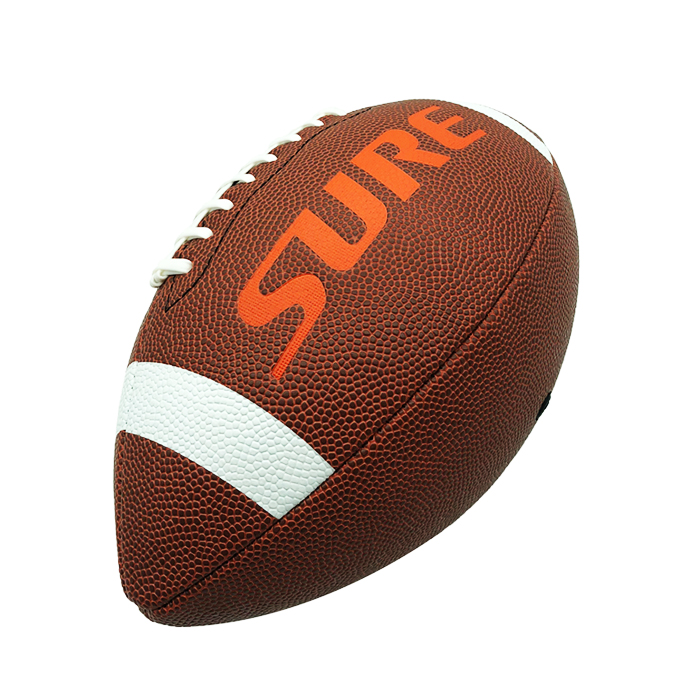 Custom Logo Composite Leather Rugby Custom Size Am