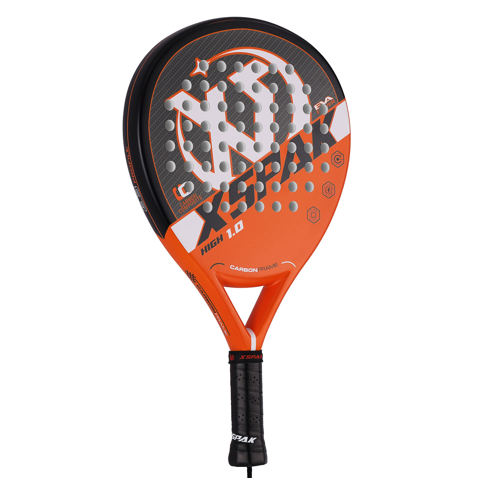 Padel Drop Shot 18k Professional Beach Tennis Racket for Outdoor Sports