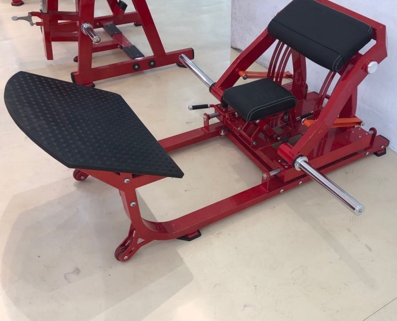 RHS73 Professional Gym Equipment Fitness Product Glute Bridge Machine in Plate Loaded Glute Drive Ba