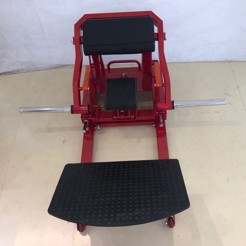 RHS73 Professional Gym Equipment Fitness Product Glute Bridge Machine in Plate Loaded Glute Drive Ba