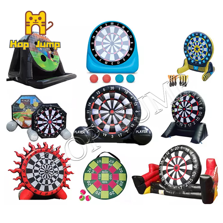 Giant  Inflatable Human Sports Football Dartboard Soccer Darts Board Inflatable Football Sport Games